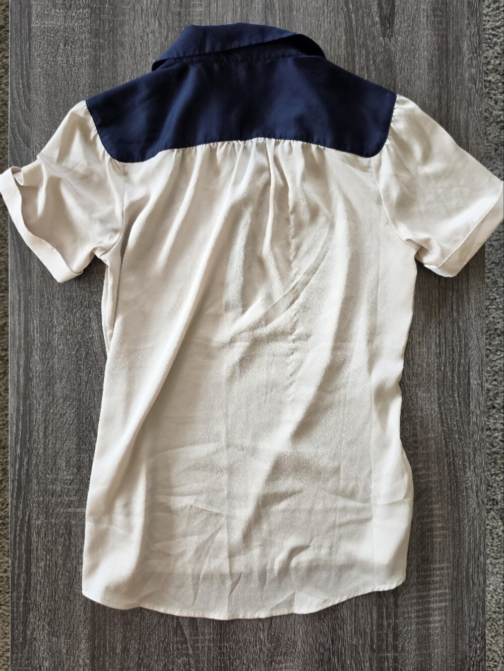 Ann Taylor Collared Blouse - Picture 3 of 7